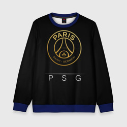 Детский свитшот 3D PSG Gold