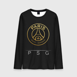 Мужской лонгслив 3D PSG Gold