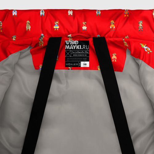 Зимняя куртка для мальчиков 3D Super Mario Odyssey, цвет светло-серый - фото 7