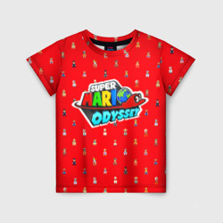 Детская футболка 3D Super Mario Odyssey