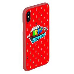 Чехол для iPhone XS Max матовый Super Mario Odyssey - фото 2