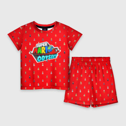 Детский костюм с шортами 3D Super Mario Odyssey