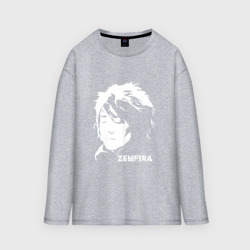 Мужской лонгслив oversize хлопок Zemfira