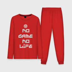 Мужская пижама с лонгсливом хлопок No Game No Life anime