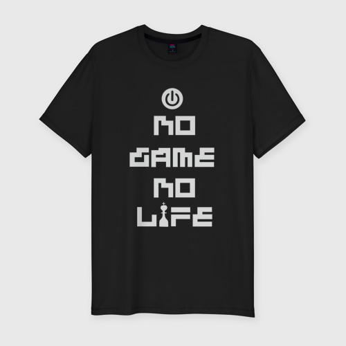 Мужская Приталенная футболка No Game No Life anime