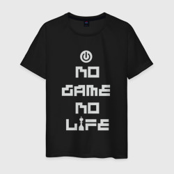 Мужская футболка хлопок No Game No Life anime