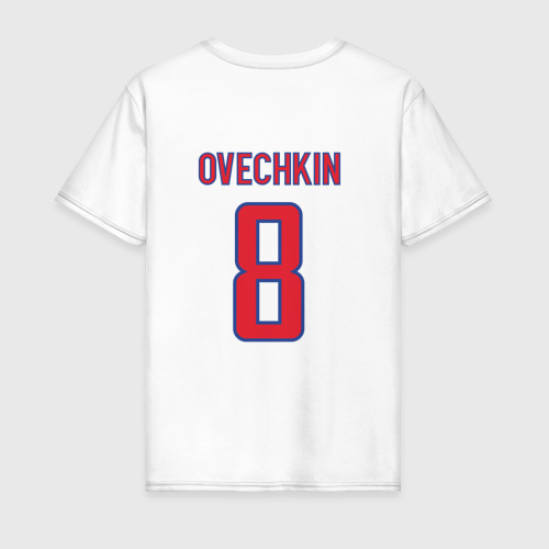 Мужская футболка хлопок Captilas Ovechkin 8 - фото 2
