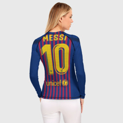 Женский рашгард 3D Messi home 18-19 - фото 2