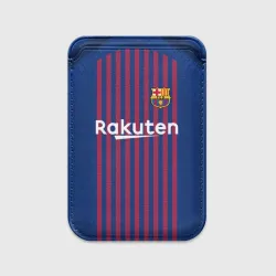 Картхолдер Magsafe магнитный Messi home 18-19 - фото 2