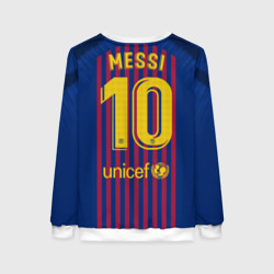 Женский свитшот 3D Messi home 18-19