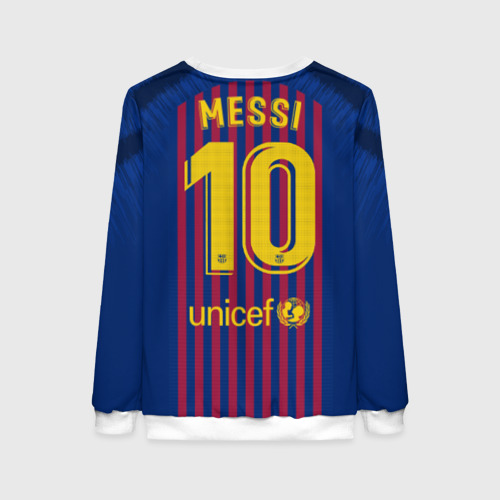 Женский свитшот 3D Messi home 18-19, цвет 3D печать - фото 2