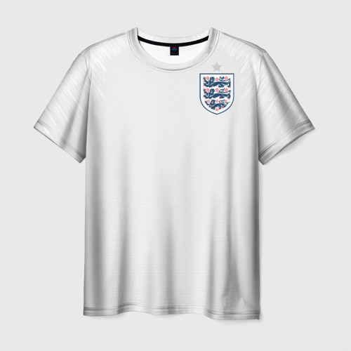 Мужская футболка 3D England home WC 2018, цвет 3D печать