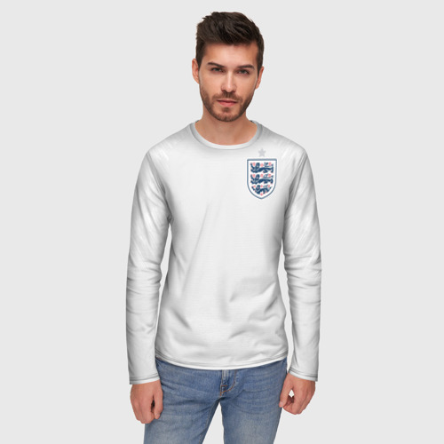 Мужской лонгслив 3D England home WC 2018 - фото 3