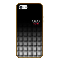 Чехол для iPhone 5/5S матовый Audi sport