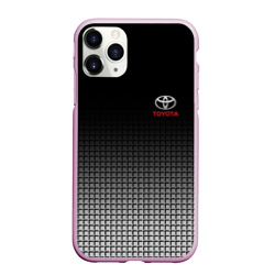 Чехол для iPhone 11 Pro Max матовый Toyota Тойота