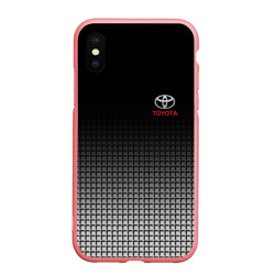 Чехол для iPhone XS Max матовый Toyota Тойота