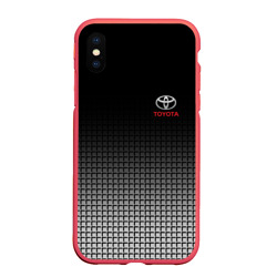 Чехол для iPhone XS Max матовый Toyota Тойота