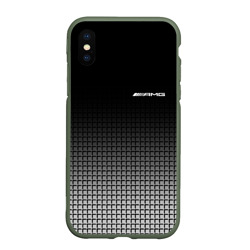 Чехол для iPhone XS Max матовый AMG sport