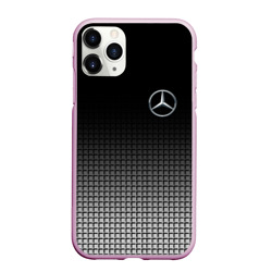 Чехол для iPhone 11 Pro Max матовый Mercedes Benz sport