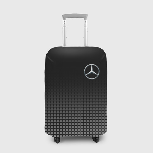 Чехол для чемодана 3D Mercedes Benz sport, цвет 3D печать