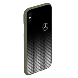 Чехол для iPhone XS Max матовый Mercedes Benz sport - фото 2