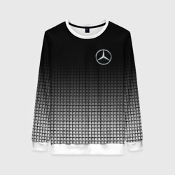 Женский свитшот 3D Mercedes Benz sport