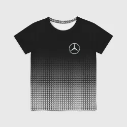 Детская футболка 3D Mercedes Benz sport