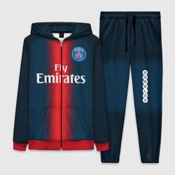 Женский костюм 3D PSG Форма Новая Home 18-19