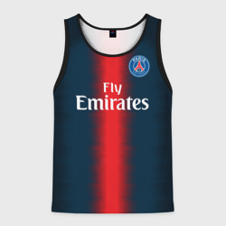 Мужская майка 3D PSG Форма Новая Home 18-19