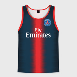 Мужская майка 3D PSG Форма Новая Home 18-19