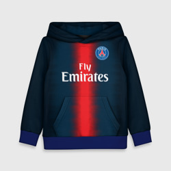 Детская толстовка 3D PSG Форма Новая Home 18-19