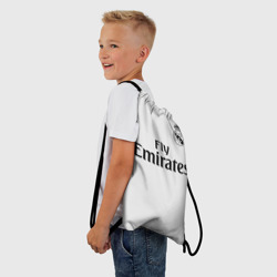 Рюкзак-мешок 3D Реал Мадрид Форма Новая 18-19 - фото 2