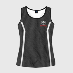 Женская майка 3D Toyota sport