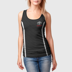 Женская майка 3D Toyota sport - фото 2