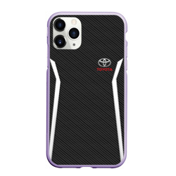 Чехол для iPhone 11 Pro матовый Toyota sport