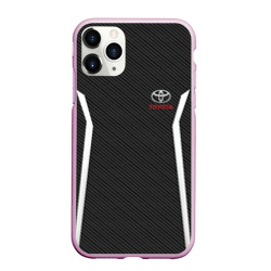 Чехол для iPhone 11 Pro Max матовый Toyota sport