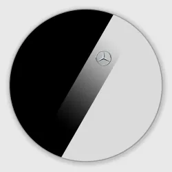 Круглый коврик для мышки Mercedes-Benz AMG Мерседес элита