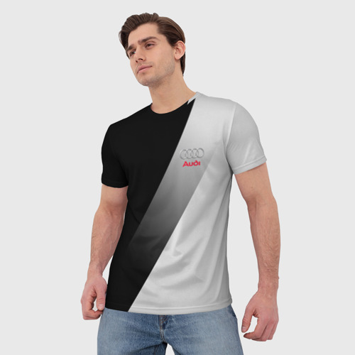 Мужская футболка 3D AUDI ELITE - фото 3