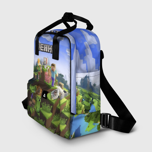 Женский рюкзак 3D Денис - Minecraft - фото 2
