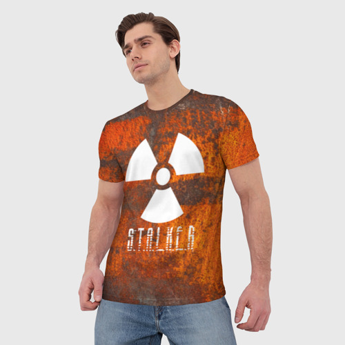 Мужская футболка 3D S.T.A.L.K.E.R , цвет 3D печать - фото 3