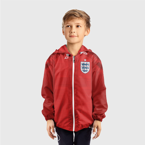 Детская ветровка 3D England away WC 2018 - фото 3