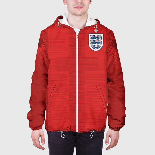 Мужская куртка 3D England away WC 2018, цвет 3D печать - фото 4