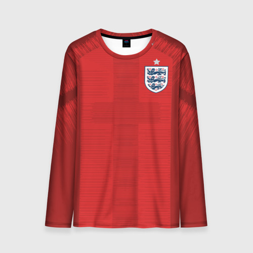 Мужской лонгслив 3D England away WC 2018, цвет 3D печать