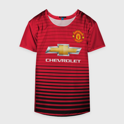 Накидка на куртку 3D Man United Форма Home 18/19, цвет 3D печать - фото 4