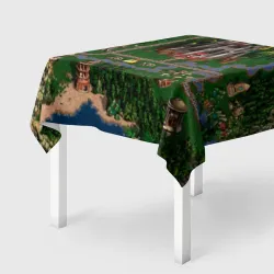 Скатерть 3D Карта