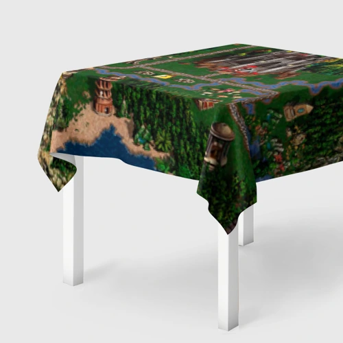 Скатерть 3D Карта
