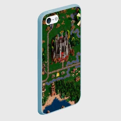 Чехол для iPhone 5/5S матовый Карта - фото 2