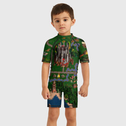 Детский купальный костюм 3D Карта - фото 2