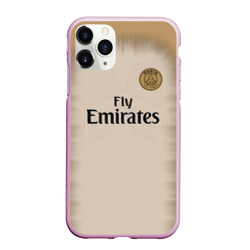 Чехол для iPhone 11 Pro Max матовый PSG Форма Новая Away 18-19