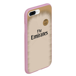 Чехол для iPhone 7Plus/8 Plus матовый PSG Форма Новая Away 18-19 - фото 2